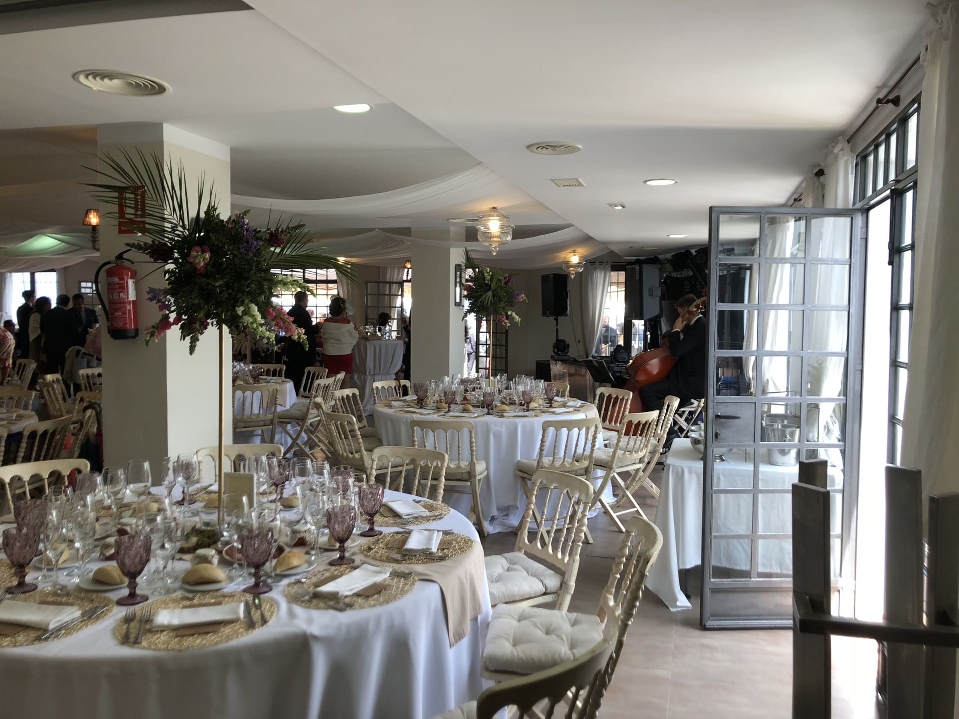 Mesas decoradas evento